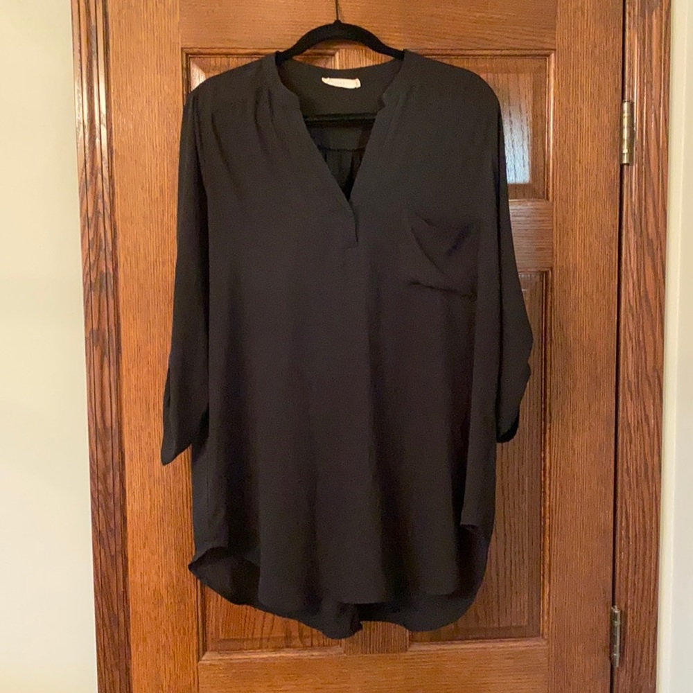 Lush Black Tunic